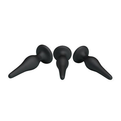PRETTYLOVE - PACK 3 BUTT PLUG MINI ANAL KIT