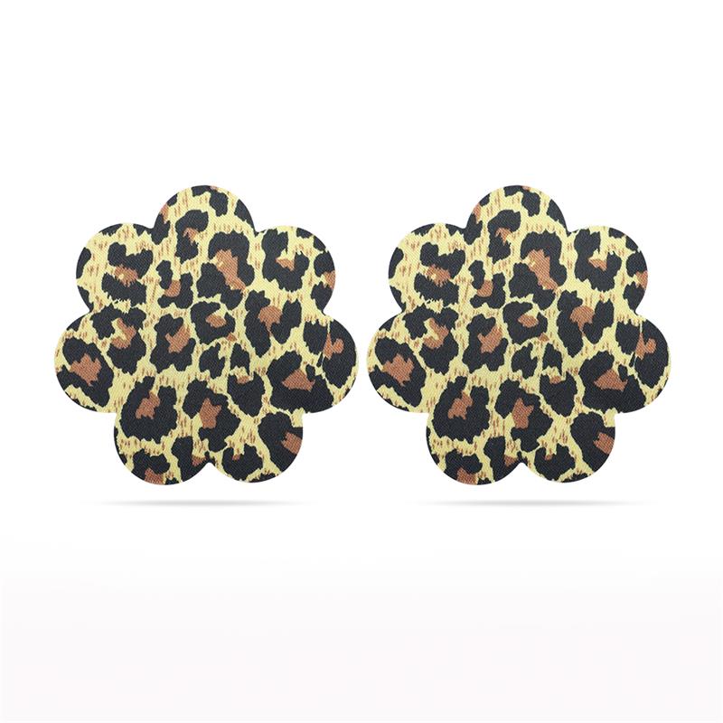 LOVETOY - PACK  NIPPLE COVERS FLOWER AND HEART LEOPARD