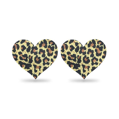 LOVETOY - PACK  NIPPLE COVERS FLOWER AND HEART LEOPARD