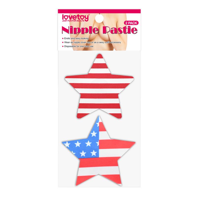 LOVETOY - PACK NIPPLE COVERS STAR EEUU