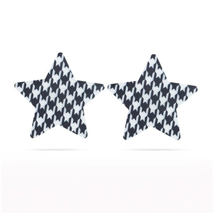 LOVETOY - PACK NIPPLE COVERS STAR RED AND BLACK