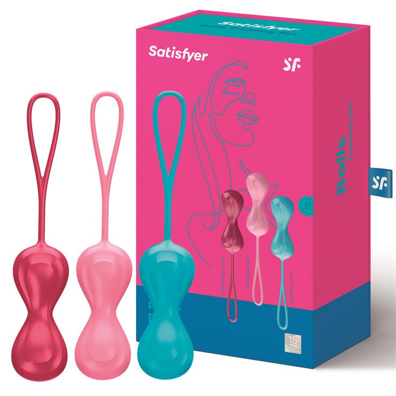 SATISFYER - PACK OF 3 BALLS BEN-WA POWER BALLS