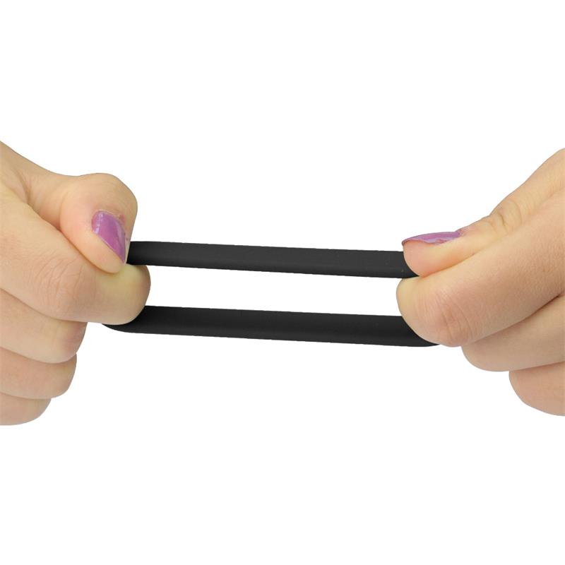 LOVETOY - PACK OF 3 PENIS RING POWER RING BLACK