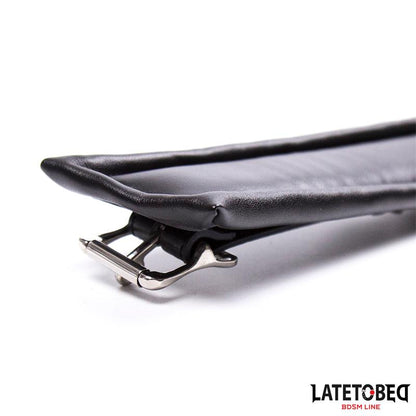 LATETOBED BDSM LINE - PADDED COLLAR WITH LEASH