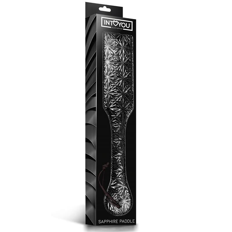 BLACK SAPPHIRE - PADDLE SAPPHIRE VEGAN LEATHER