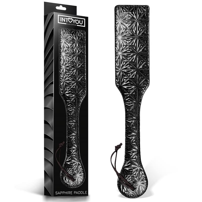 BLACK SAPPHIRE - PADDLE SAPPHIRE VEGAN LEATHER