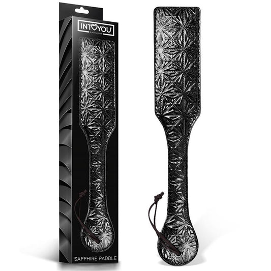 BLACK SAPPHIRE - PADDLE SAPPHIRE VEGAN LEATHER