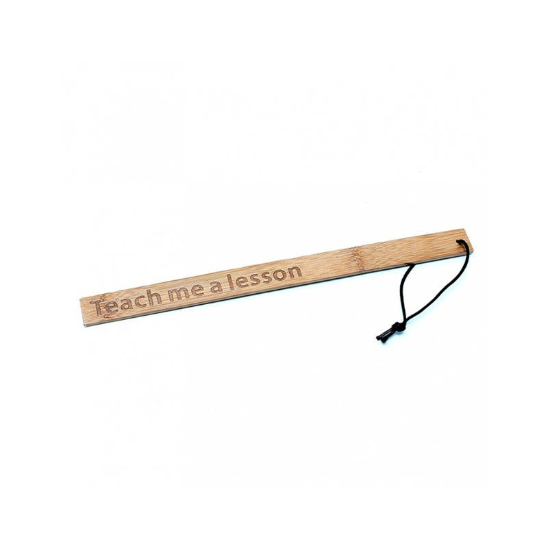 BONDAGE PLAY - PADDLE TEACH ME A LESSON BAMBOO