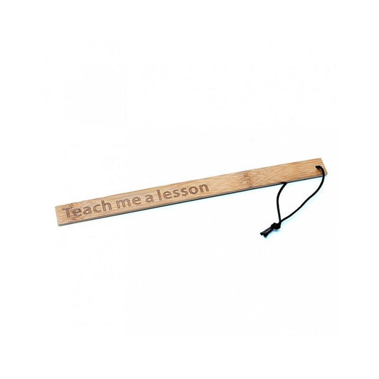 BONDAGE PLAY - PADDLE TEACH ME A LESSON BAMBOO