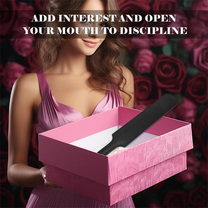CHISA - PADDLE WITH LYCHEE TEXTURE BLACK