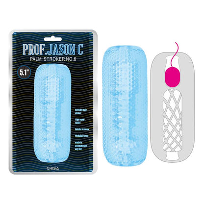 CHISA - PALM STROKER NO.6 MASTURBATOR BLUE 12.5CM