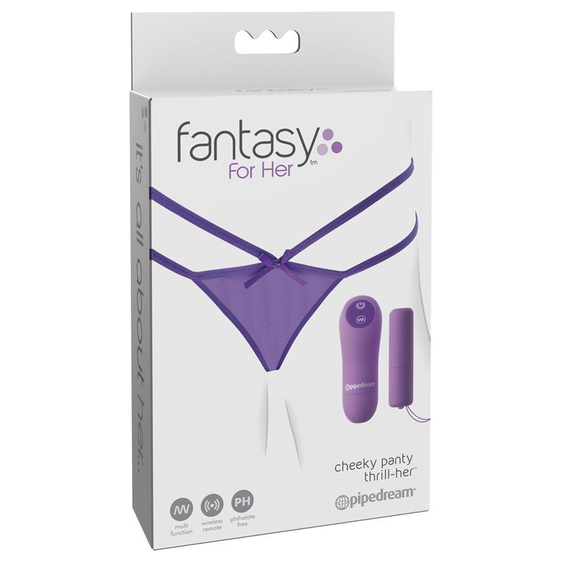 FANTASY FOR HER - PANTIES WITH VIBRATING BULLET PETITE PANTY THRILL-HER WITH REMOTE CONTROL