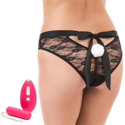 HAPPY RABBIT - PANTY STIMULATOR REMOTE CONTROL USB PINK