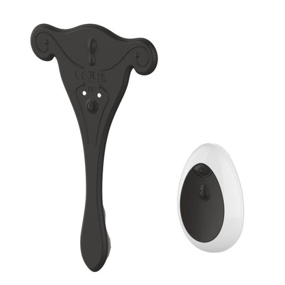 A-GUSTO - PANTY STIMULATOR WITH REMOTE CONTROL USB BLACK