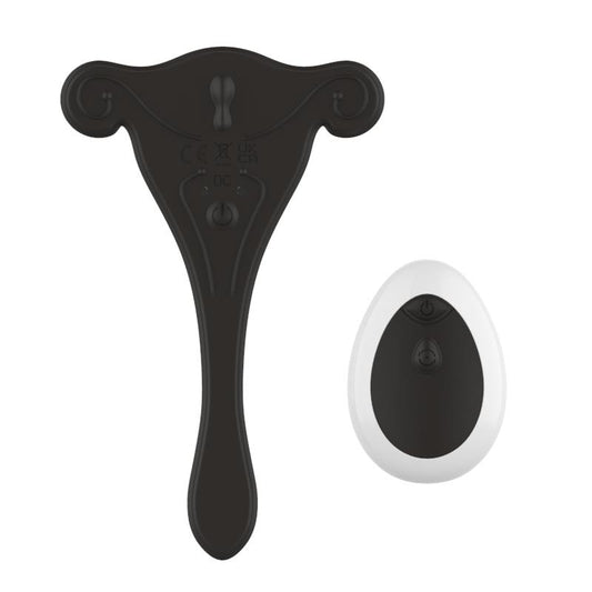 A-GUSTO - PANTY STIMULATOR WITH REMOTE CONTROL USB BLACK