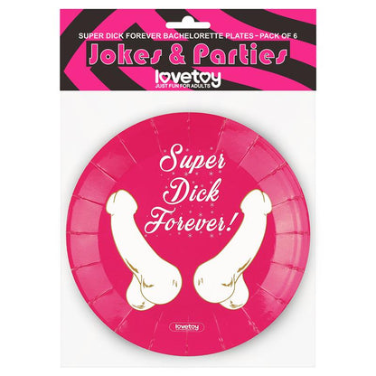 LOVETOY - PAPER-CARTON PLATES PACK OF 6