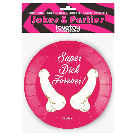 LOVETOY - PAPER-CARTON PLATES PACK OF 6