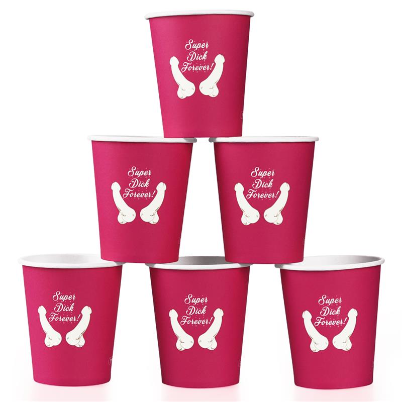 LOVETOY - PAPER CUPS PACK OF 6