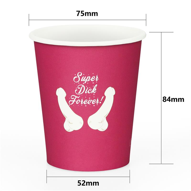 LOVETOY - PAPER CUPS PACK OF 6