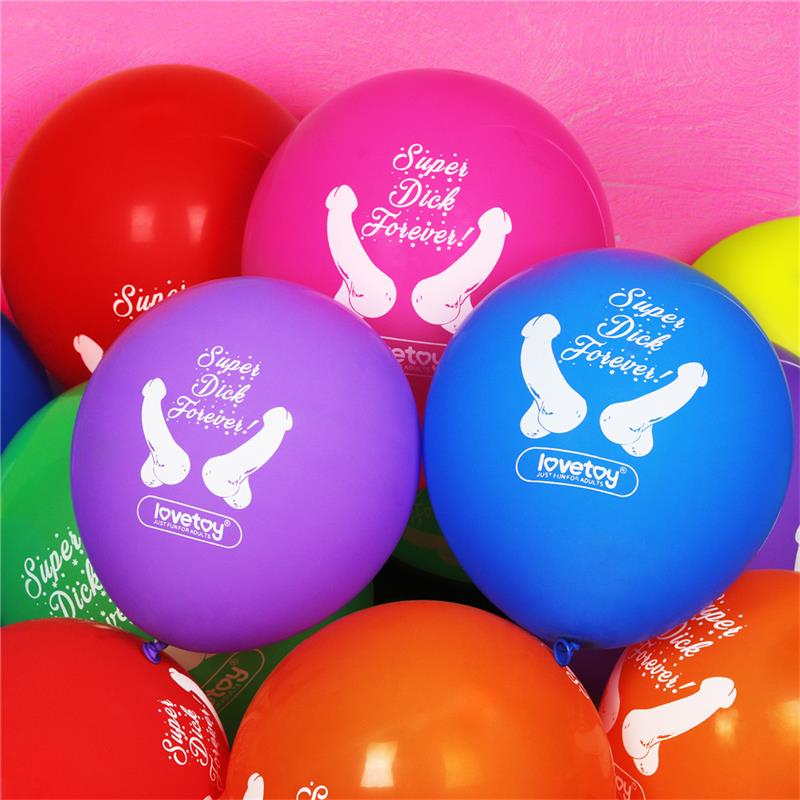 LOVETOY - PARTY BALLOONS PACK OF 7