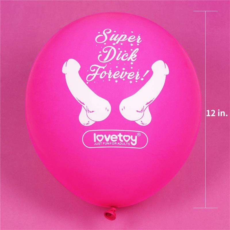 LOVETOY - PARTY BALLOONS PACK OF 7