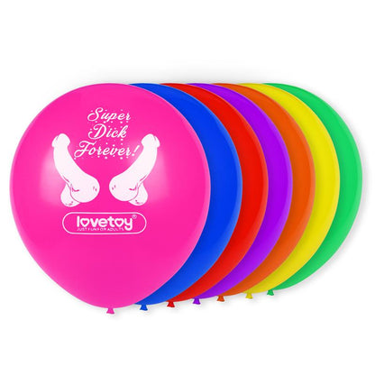 LOVETOY - PARTY BALLOONS PACK OF 7