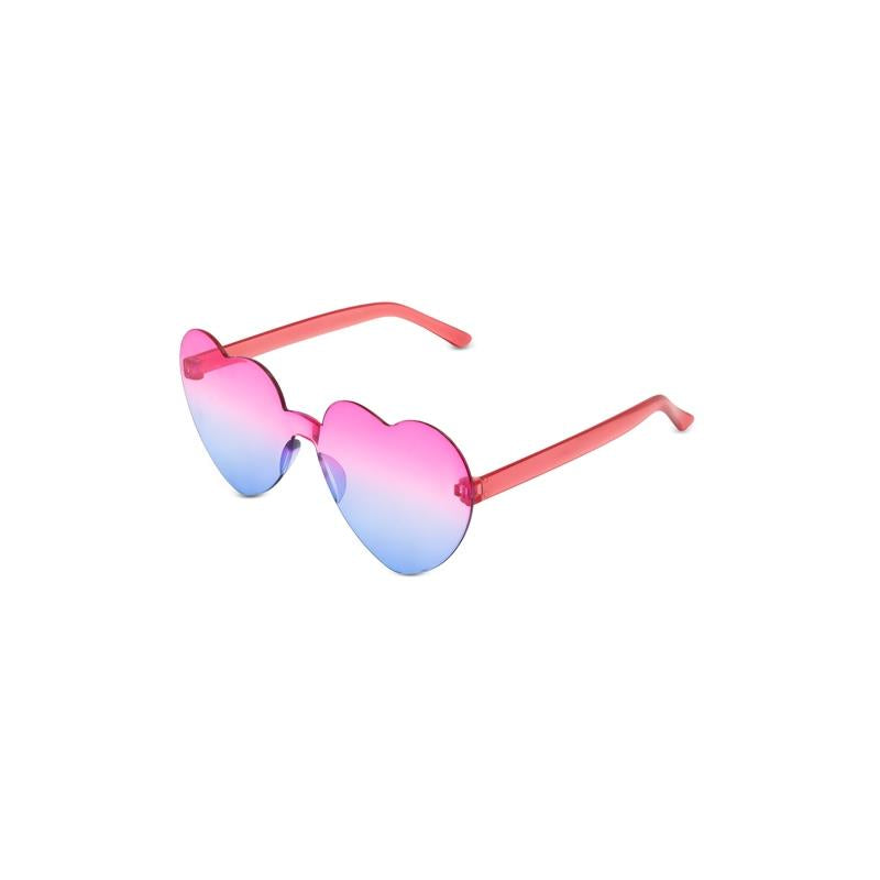 DIVERTY SEX - PARTY HEART-SHAPED GLASSES PINK