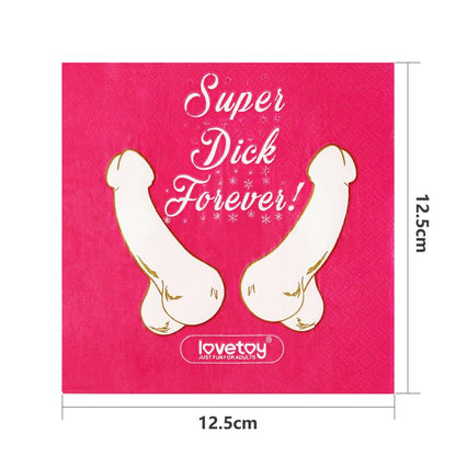 LOVETOY - PARTY PAPER NAPKINS PACK OF 10