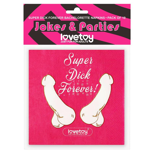 LOVETOY - PARTY PAPER NAPKINS PACK OF 10