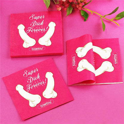 LOVETOY - PARTY PAPER NAPKINS PACK OF 10