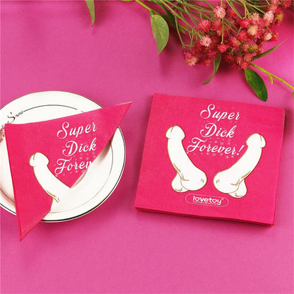 LOVETOY - PARTY PAPER NAPKINS PACK OF 10