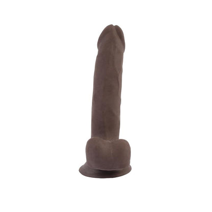 CHISA - PASSION GRINDER DUAL-DENSITY DILDO BROWN 19.5CM