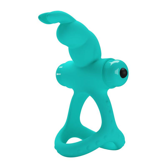 PRETTY LOVE - FIGGY GREEN RABBIT VIBRATOR RING