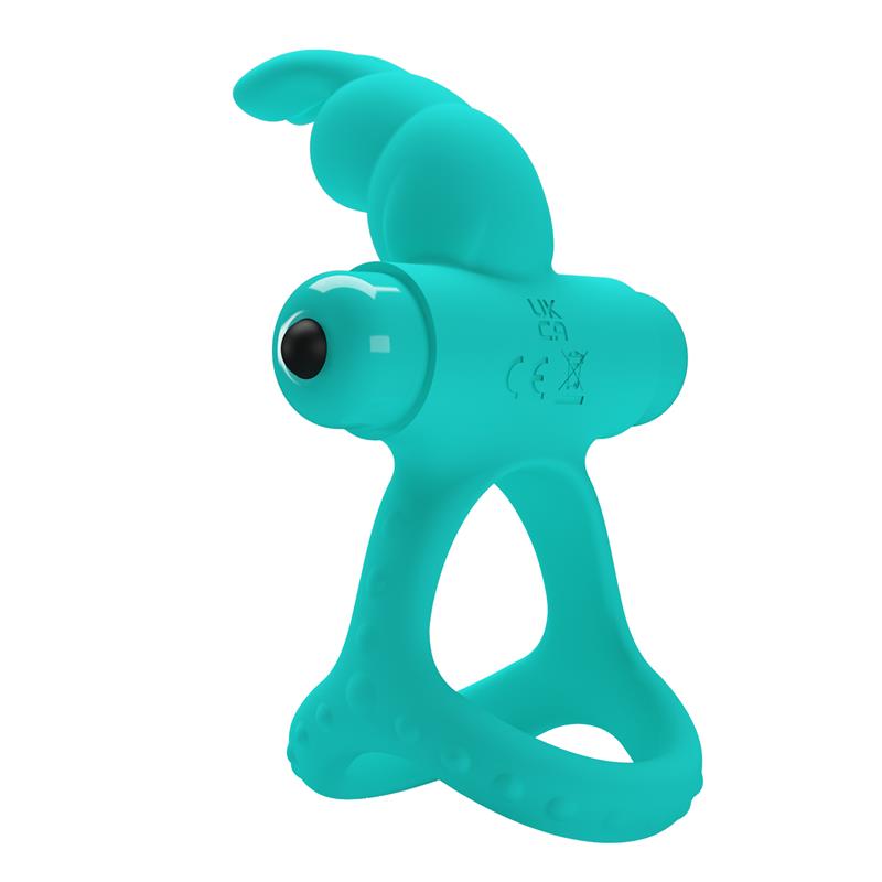PRETTYLOVE - PASSIONATE FIGGY VIBRATING PENIS RING