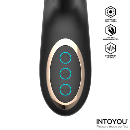 INTOYOU - VIBRATEUR PATTY AVEC BILLE ROTATIVE