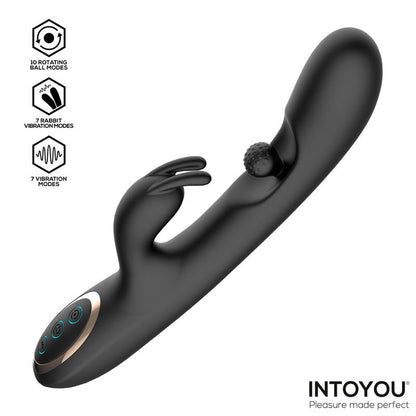 INTOYOU - VIBRATEUR PATTY AVEC BILLE ROTATIVE