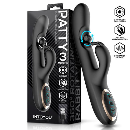 INTOYOU - PATTY VIBRATOR WITH ROTATING BALL