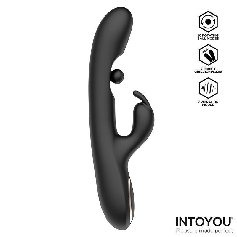 INTOYOU - VIBRATEUR PATTY AVEC BILLE ROTATIVE