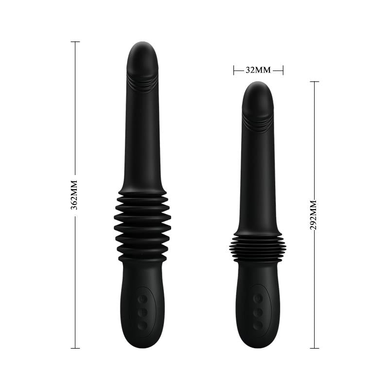 PRETTYLOVE - PAZUZU THRUSTING VIBE USB SILICONE