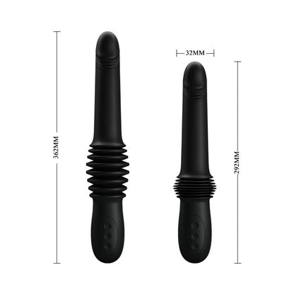 PRETTYLOVE - PAZUZU THRUSTING VIBE USB SILICONE