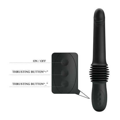 PRETTYLOVE - PAZUZU THRUSTING VIBE USB SILICONE