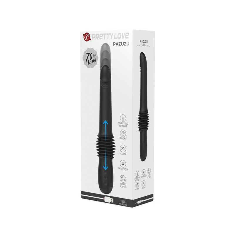 PRETTYLOVE - PAZUZU THRUSTING VIBE USB SILICONE