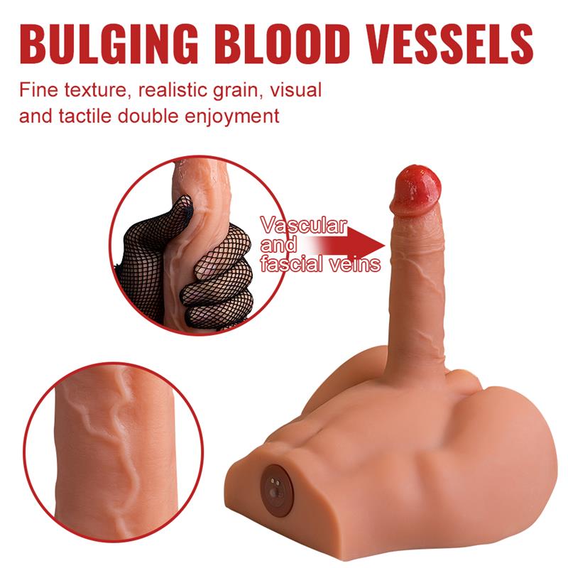 XISE - PEEL DILDO AND ASS WITH THRUSTING AND VIBRATION MASTURBATOR 2.7 KG