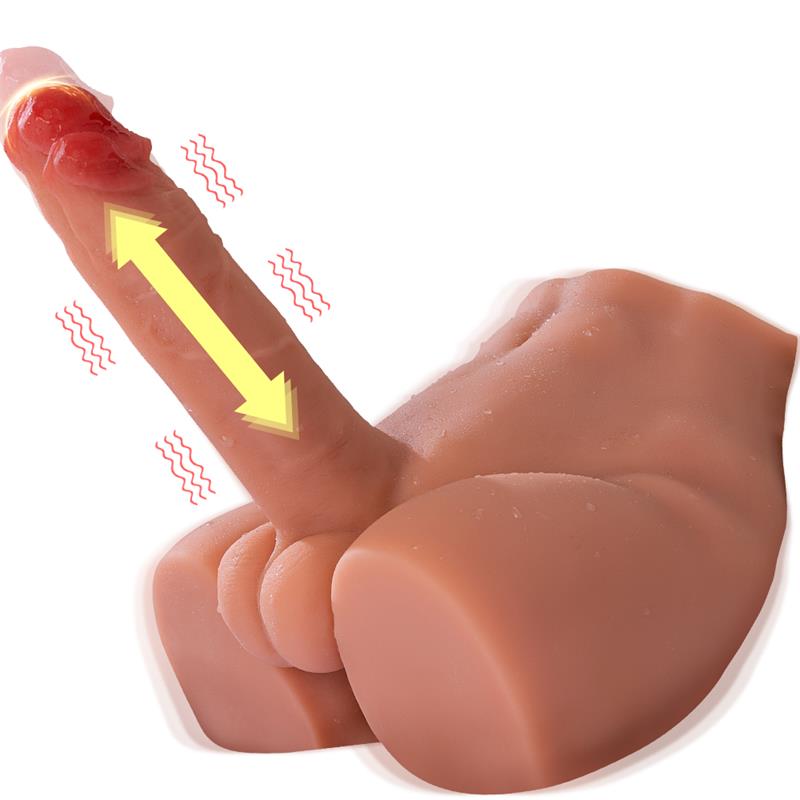 XISE - PEEL DILDO AND ASS WITH THRUSTING AND VIBRATION MASTURBATOR 2.7 KG