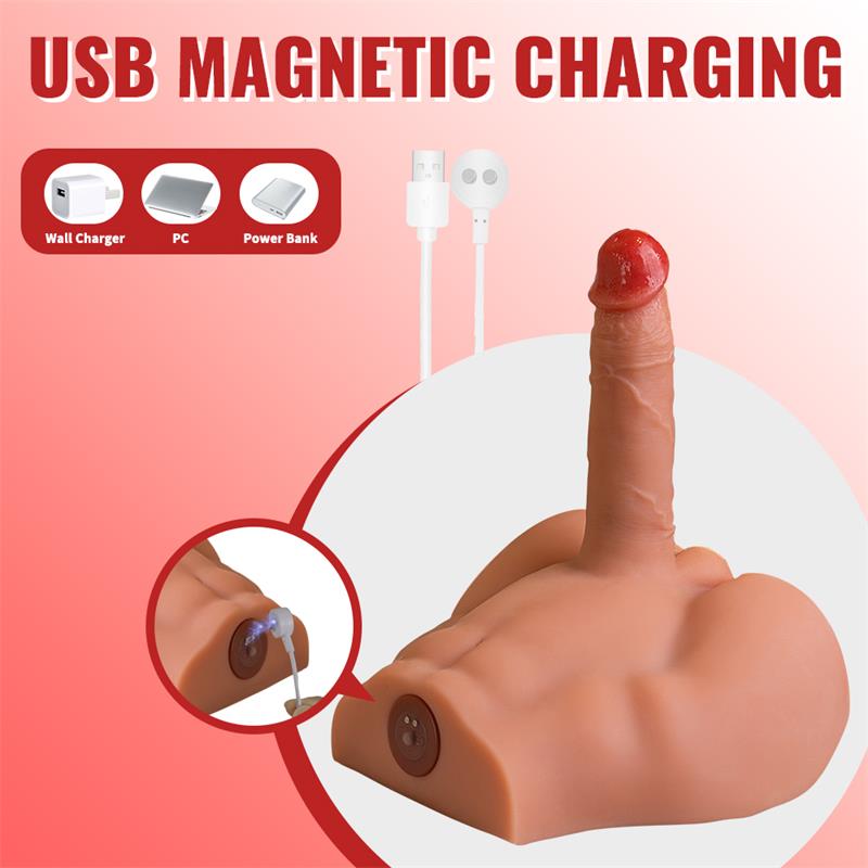 XISE - PEEL DILDO AND ASS WITH THRUSTING AND VIBRATION MASTURBATOR 2.7 KG