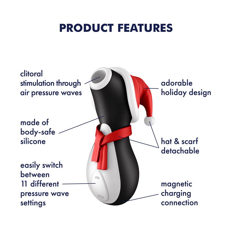 SATISFYER - PENGUIN HOLIDAY EDITION - CHRISTMAS EDITION