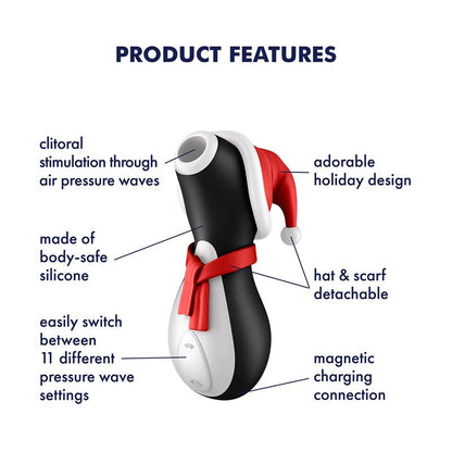 SATISFYER - PENGUIN HOLIDAY EDITION - CHRISTMAS EDITION