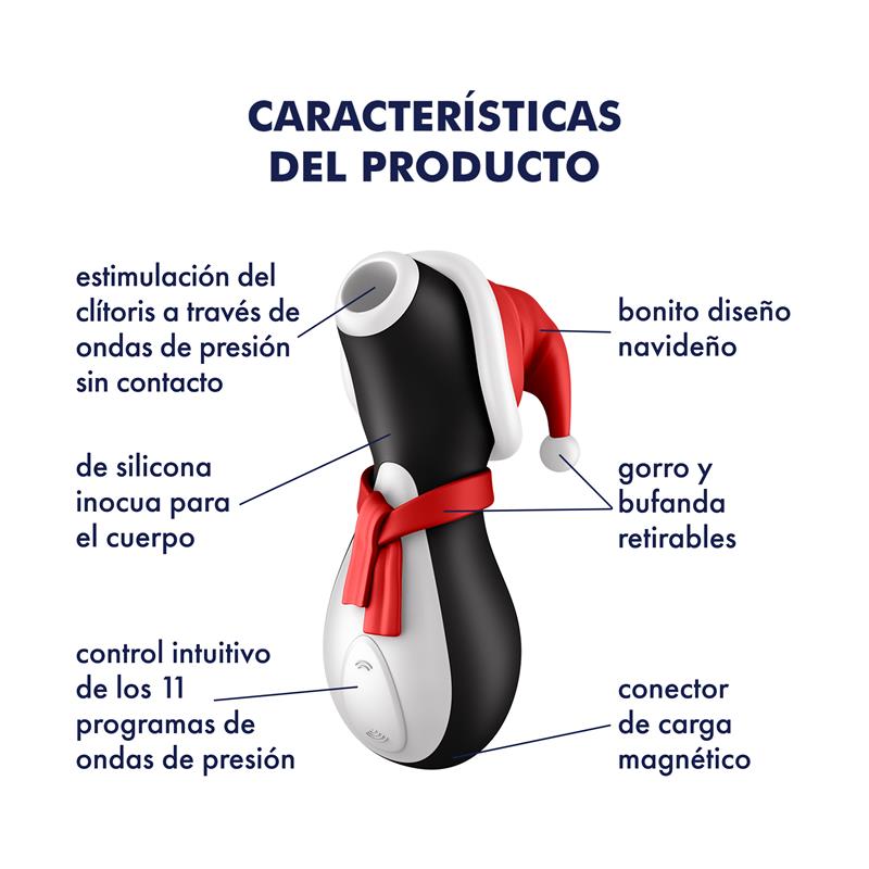 SATISFYER - PENGUIN HOLIDAY EDITION - CHRISTMAS EDITION