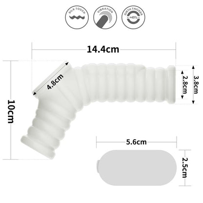 LOVETOY - PENIS AND TESTICLES SLEEVE WITH VIBRATION WAVE KNIGHTS