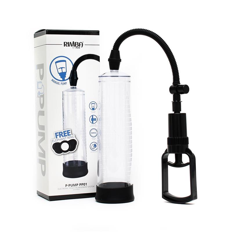 RIMBA TOYS - PENIS ENLARGER WITH MANUAL PUMP P-PUMP PP01